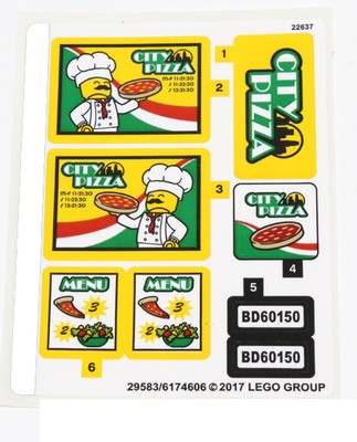 lego city pizza